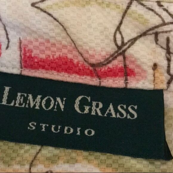 Multicolored Lemon Grass Studio Jacket Small - Picture 5 of 8
